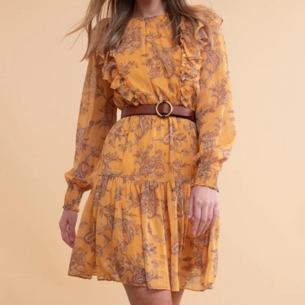 RACHEL PARCELL Women's Floral Long Sleeve Dress